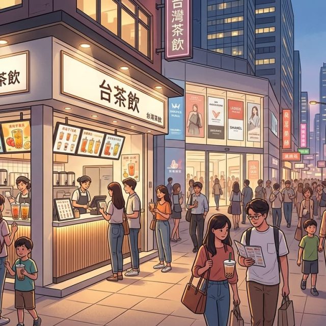 台飲店選址