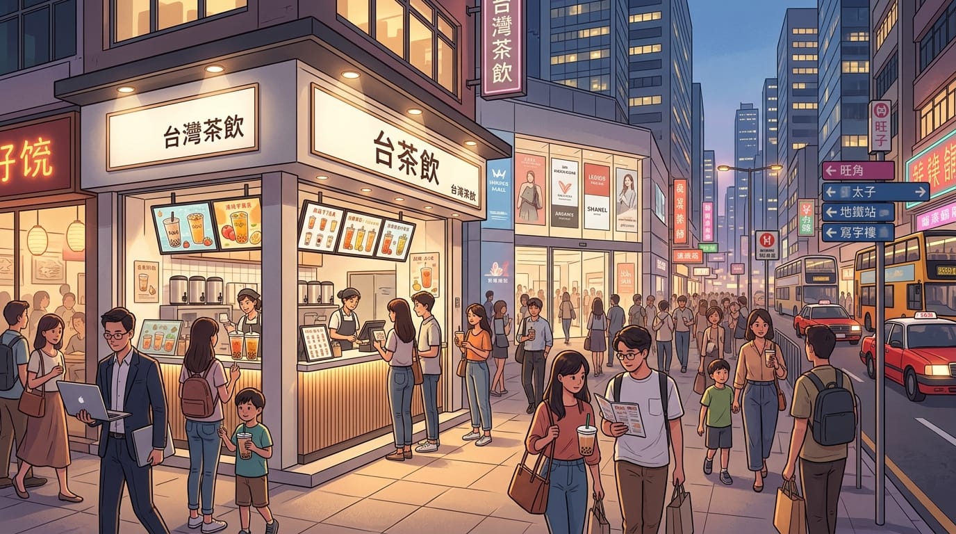 台飲店選址